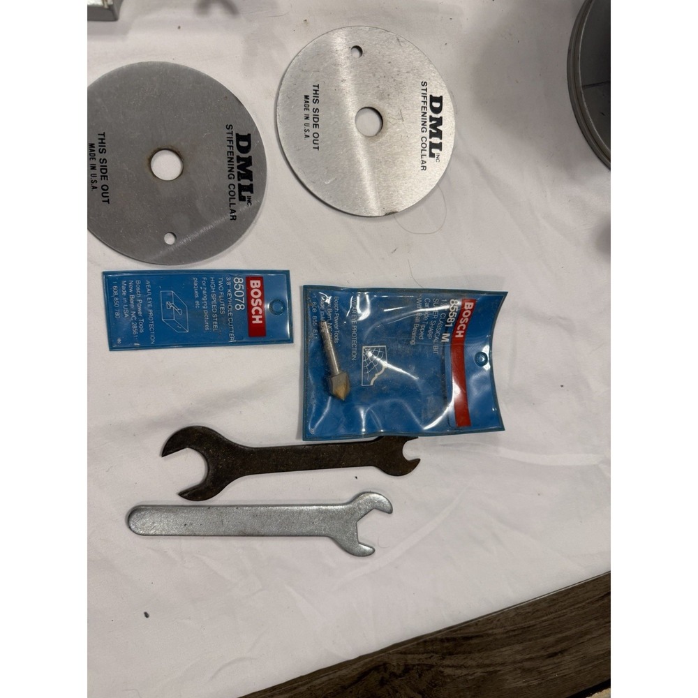 Skil 295 Router 22,500 RPM 5.5 AMPS Tested Lot Of 20+ Router Bits Metal Case - Picture 11 of 15
